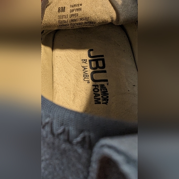 JBU By Jambu Memory Foam Sneakers, Gray, Size 8M - Picture 7 of 7